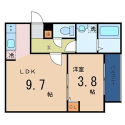 ベル升美の物件間取画像